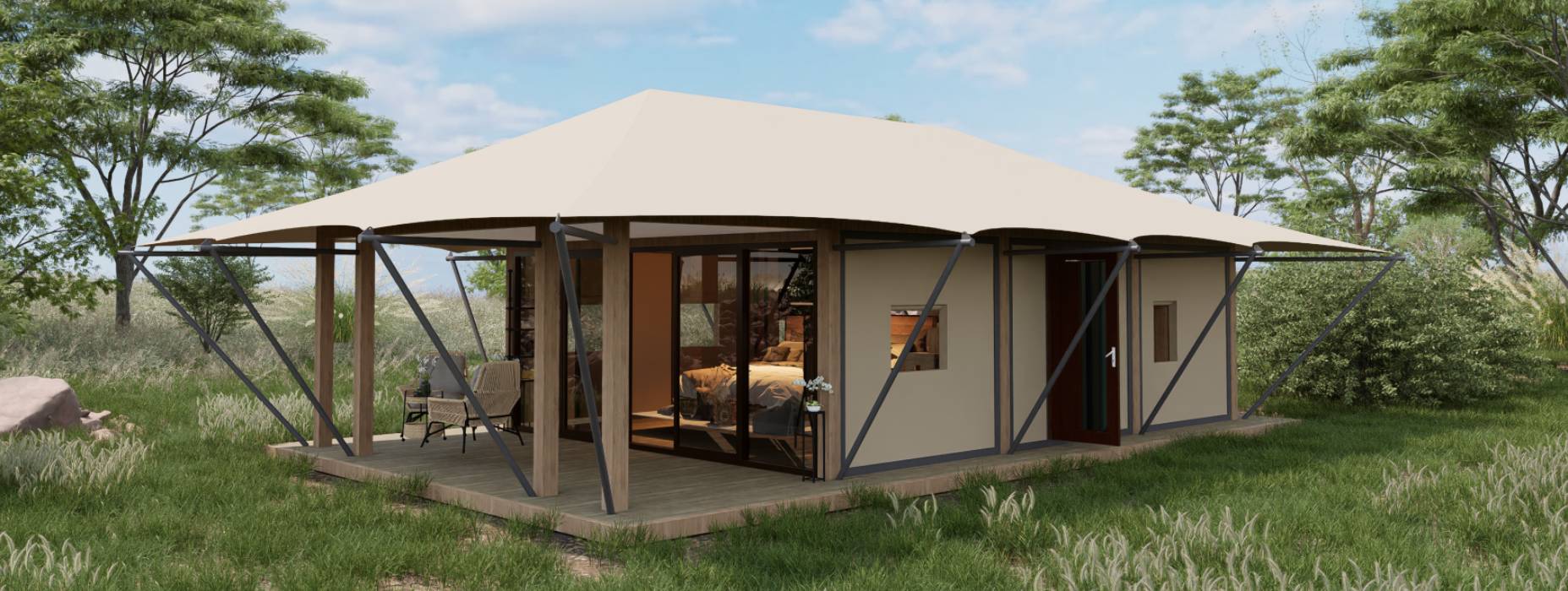 环江户外酒店帐篷厂家